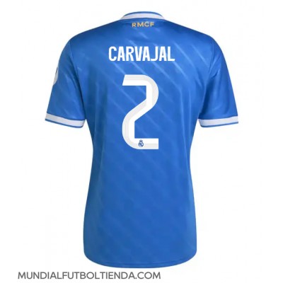 Camiseta Real Madrid Daniel Carvajal #2 Tercera Equipación Replica 2025-26 mangas cortas Camiseta Real Madrid Daniel Carvajal #2 Tercera Equipación Replica 2025-26 mangas cortas